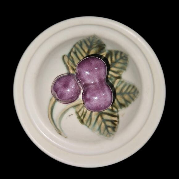 Pfaltzgraff Jamberry Creamer & Lidded Sugar Bowl Set Pat Farrell USA - Picture 6 of 9